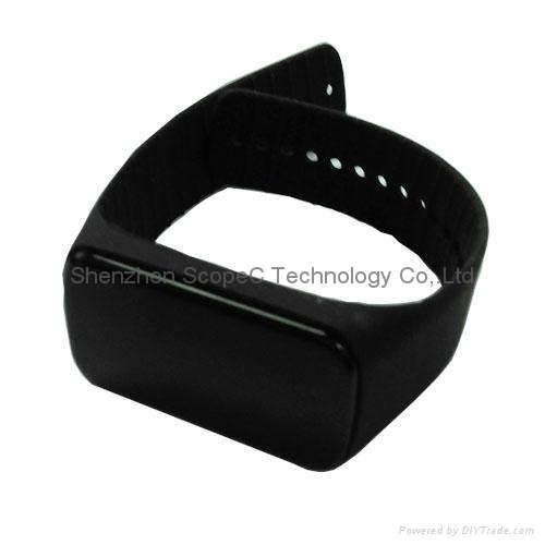 BLE Smart ID Card Bracelet for Law Enforcement Offices