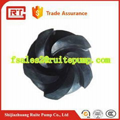 rubber materials high quality pump rubber Impeller