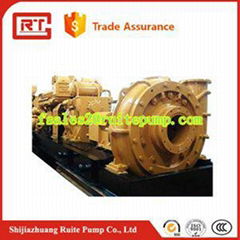 Diesel engine driving dredge pump