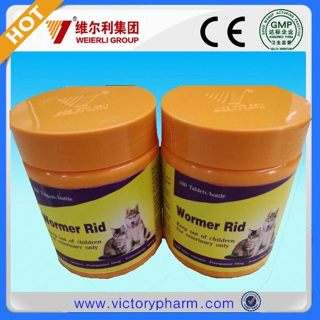 PRAZIQUANTEL FENBENDAZOLE TABLET dewormer for dog (China Manufacturer