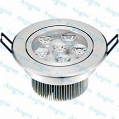 LED downlight directly factory price aluminum 3W-9W CE UL 3 year warranty ship f