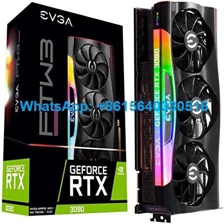EVGA GeForce RTX 3090 FTW3 Ultra Gaming, 24GB GDDR6X, iCX3 Technology, ARGB LED,