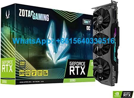 ZOTAC Gaming GeForce RTX 3090 Trinity OC 24GB GDDR6X 384-bit 19.5 Gbps PCIE 4.0 