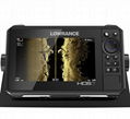 Lowrance HDS-Live Fish Finder, Multi-Touch Screen, Live Sonar Compatible, Preloa