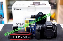 Canon EOS 6D Mark II Digital SLR Camera Body – Wi-Fi Enabled