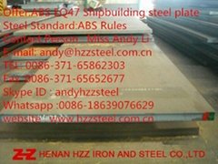 Offer:ABS EQ47 Shipbuilding steel plate