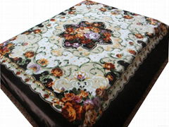 coffee color bedding blanket