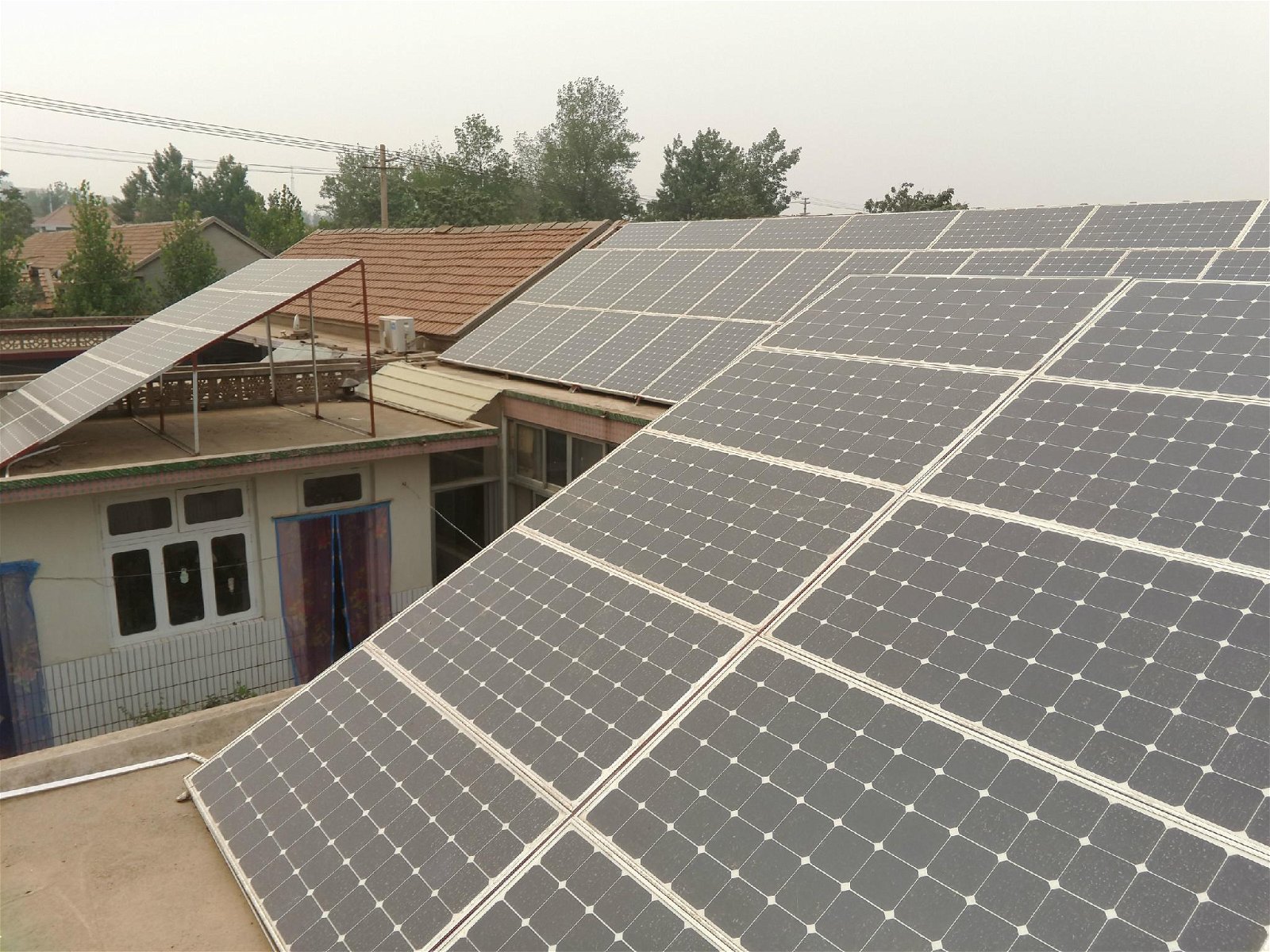 家庭屋頂光伏發電並網系統 分布式太陽能系統 4