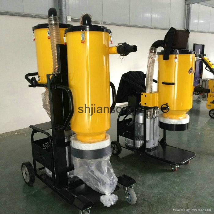 V7 Heavy duty cyclone system vacuum cleaner for concrete floor JS