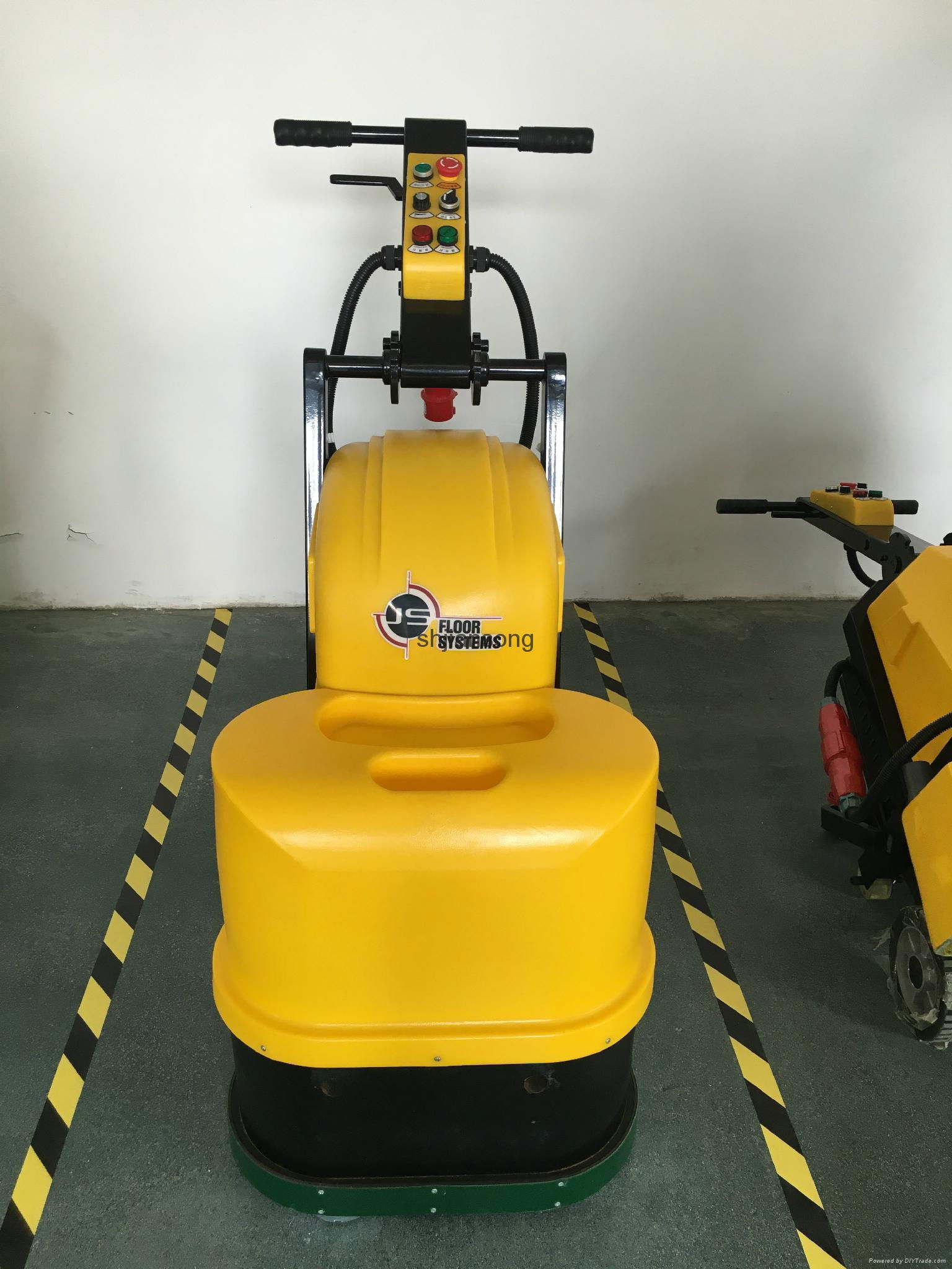 JS550 Double discs heads hot sale epoxy stone floor polishing and grinding machi 4