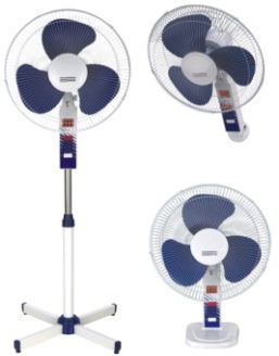 quiet made in china stand fan