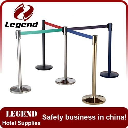 Hotel supply queue stanchion crowd control barrier railing stand 5