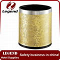 Hot sale OEM Leatherette garbage bin dustbin  5