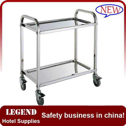 China manufacturer hotel service trolley cart 2