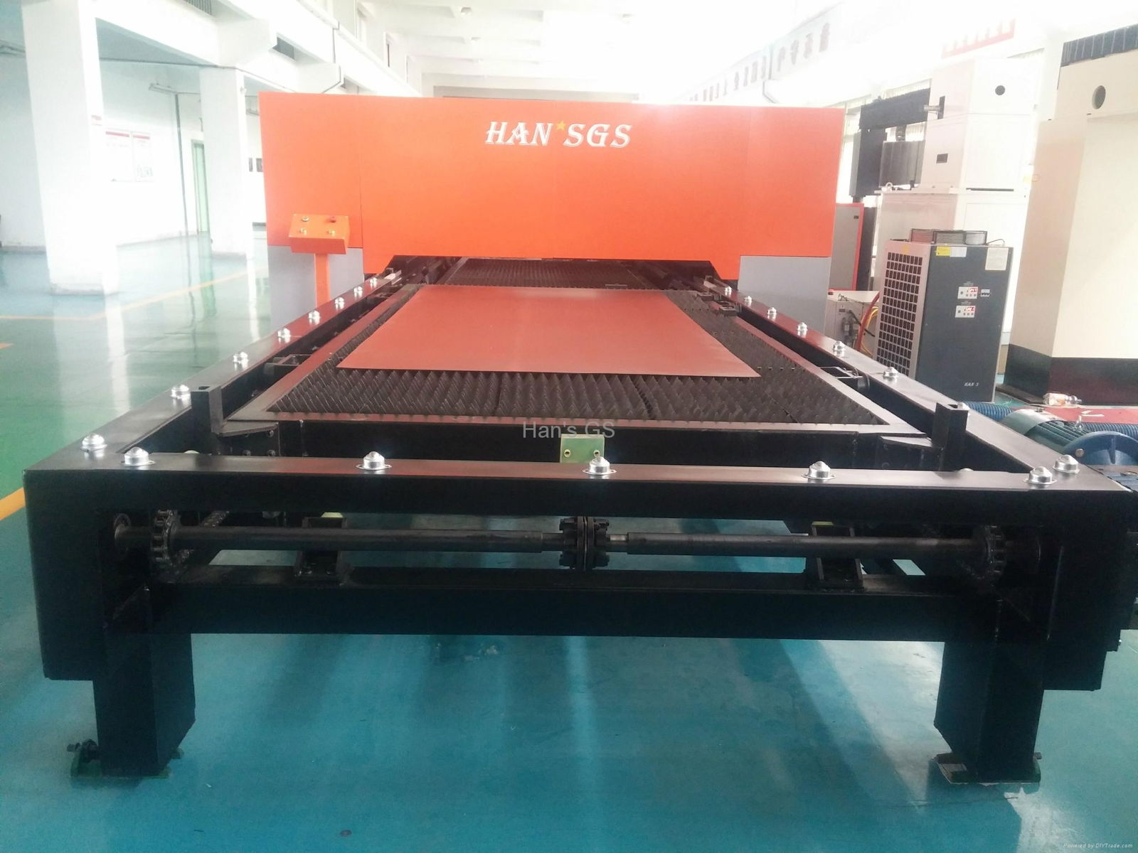 Han's GS fiber laser cutting machine for sheet metal plate