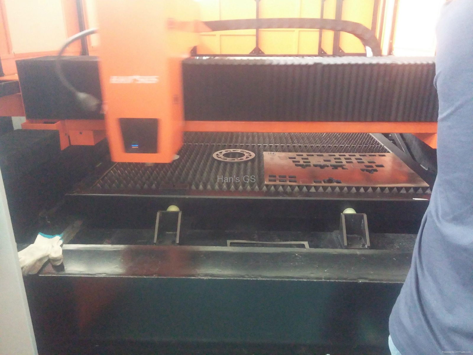 Han's GS fiber laser cutting machine for sheet metal plate 3