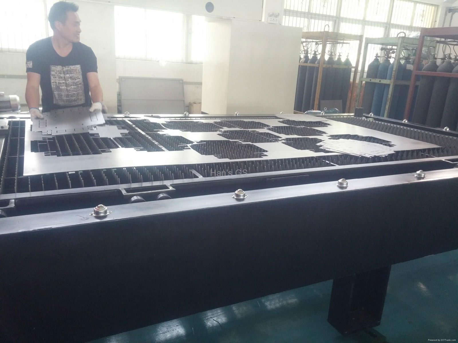 Han's GS fiber laser cutting machine for sheet metal plate 4