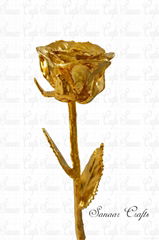 24k Gold Rose