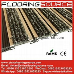 Aluminum Entrance Flooring High Traffic Entrance Carpeting