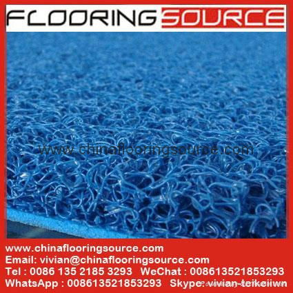 PVC Cushion Coil Mat for dirt control non slip 