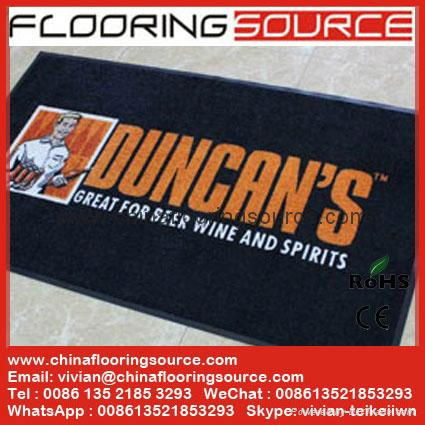 Nylon Printed Logo Mat Nylon Entrance Mat Logo Floor Mat