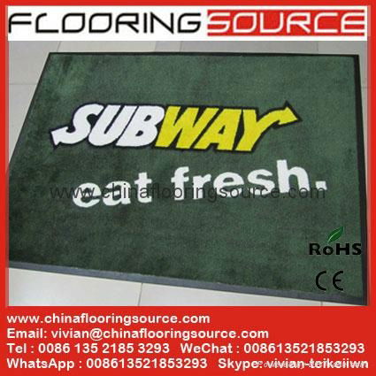 Nylon Printed Logo Mat Nylon Entrance Mat Logo Floor Mat 2