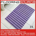 PVC Tube Bathroom Mat Non Slip Safety Floor Mats for Wet Areas