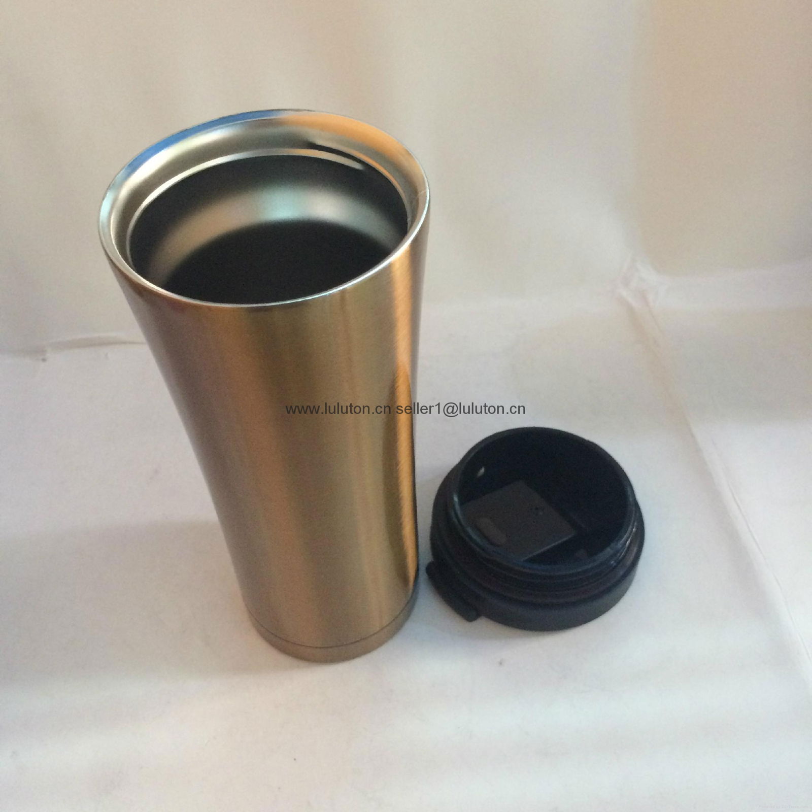 stainless steel vacuum thermo double wall coffee mug 2