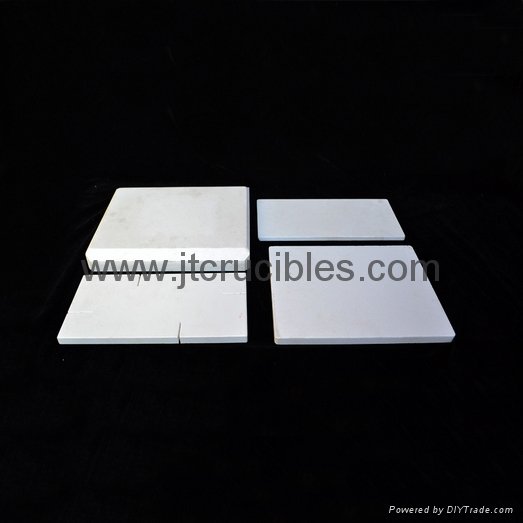 Refractory alumina Ceramic Setter Plates For Stainless Steel Sintering 2
