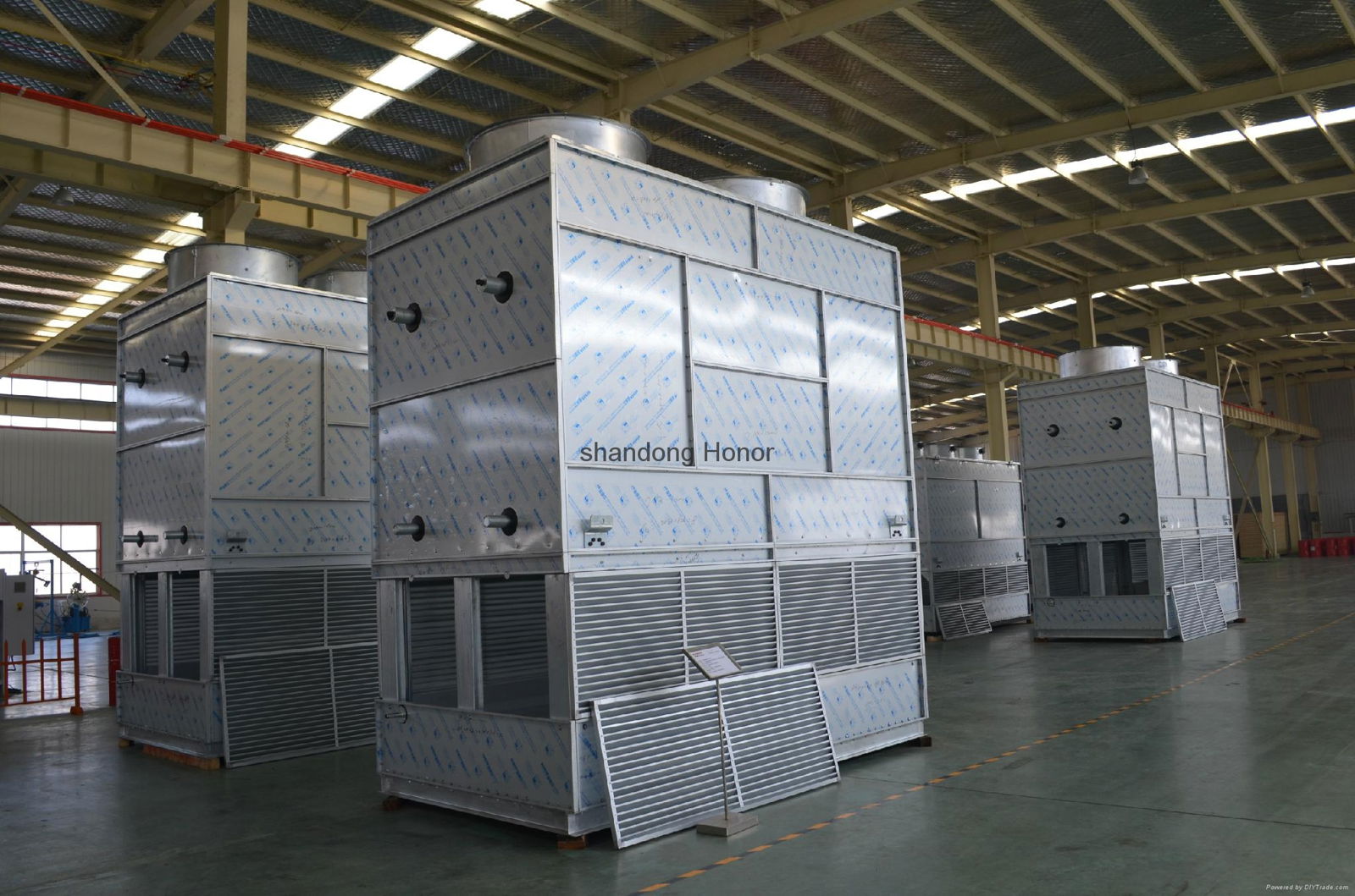 R22 water cooled evaporative condenser for cold room 4