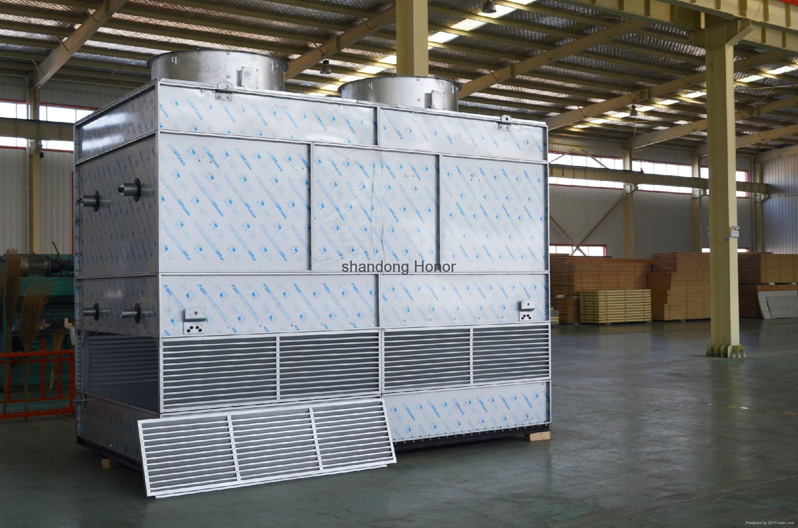 R22 water cooled evaporative condenser for cold room