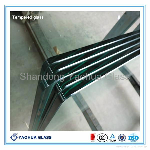 10mm tempered glass for showeroom