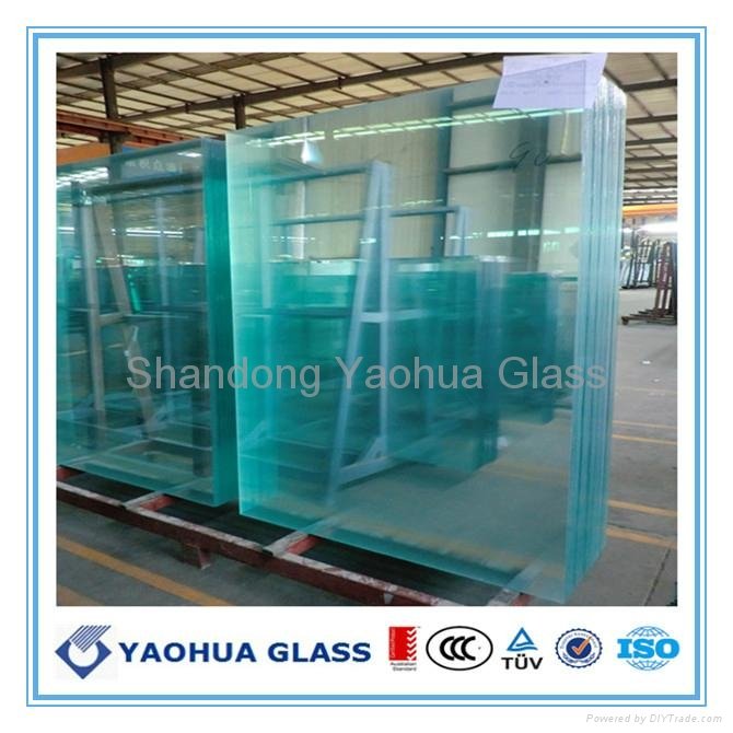 10mm tempered glass for showeroom 4
