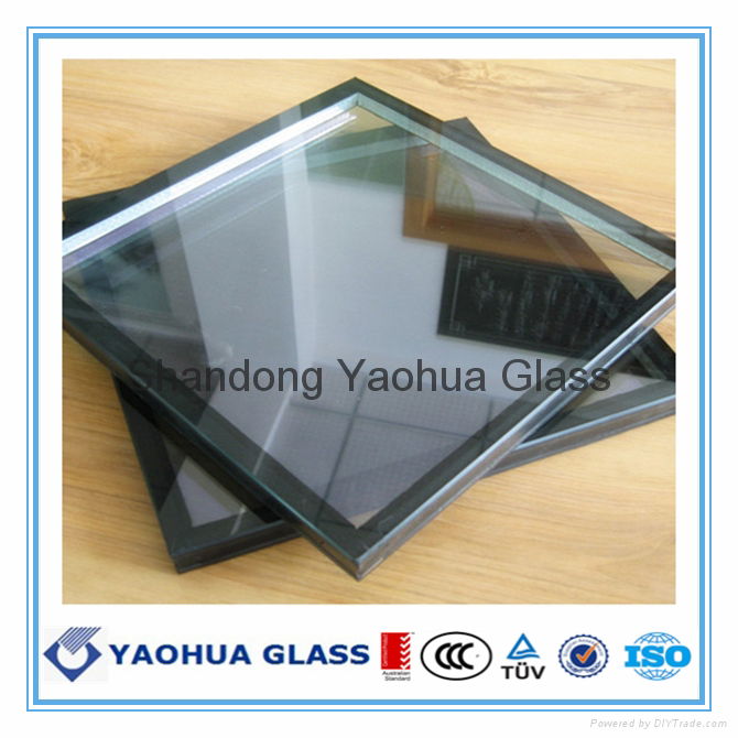 insulated glass with LOW-E for curtain wall 3