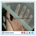 4-19mm silk screem printing tempered glass  4