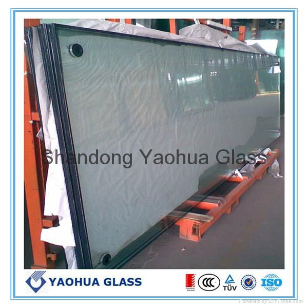  tempered hollow glass with LOW-E 4