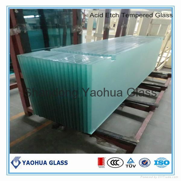 tempered frost glass for shower room 2