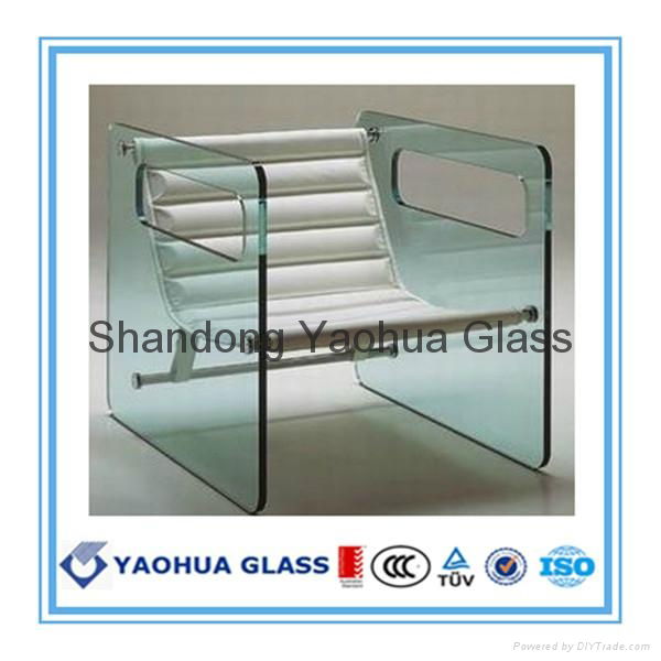 Shaped cutting  glass panel   2