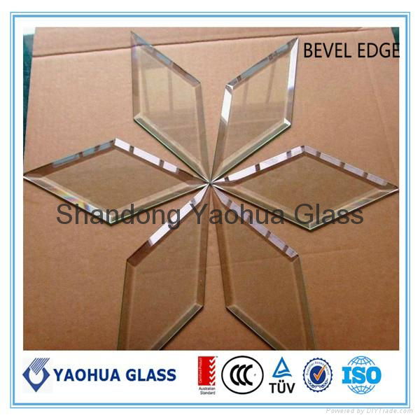 Shaped cutting  glass panel  