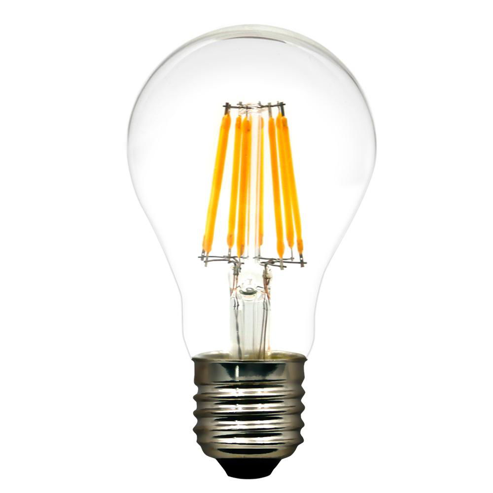 A60/A19 2W,4W,6W,8W vintage LED filament bulb wiht ELT/CE/RoHS certification