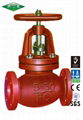 JIS 5k/10k/16k Cast Iron Flanged Globe Valve 1