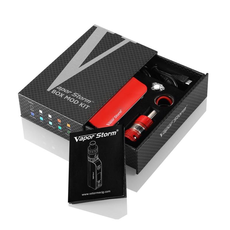 Vapor Storm V50 TC 50W Box Mod Kit USA Hot