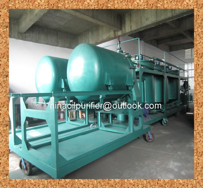 waste engine oil recycling plant LYE Zhongneng Brand (China