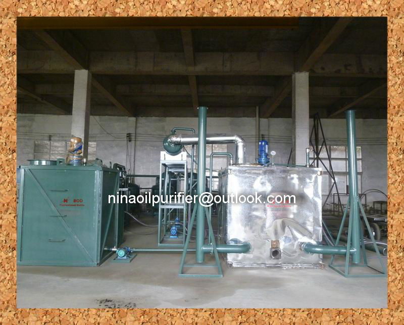 Vacuum Distillation Used Oil Purifier