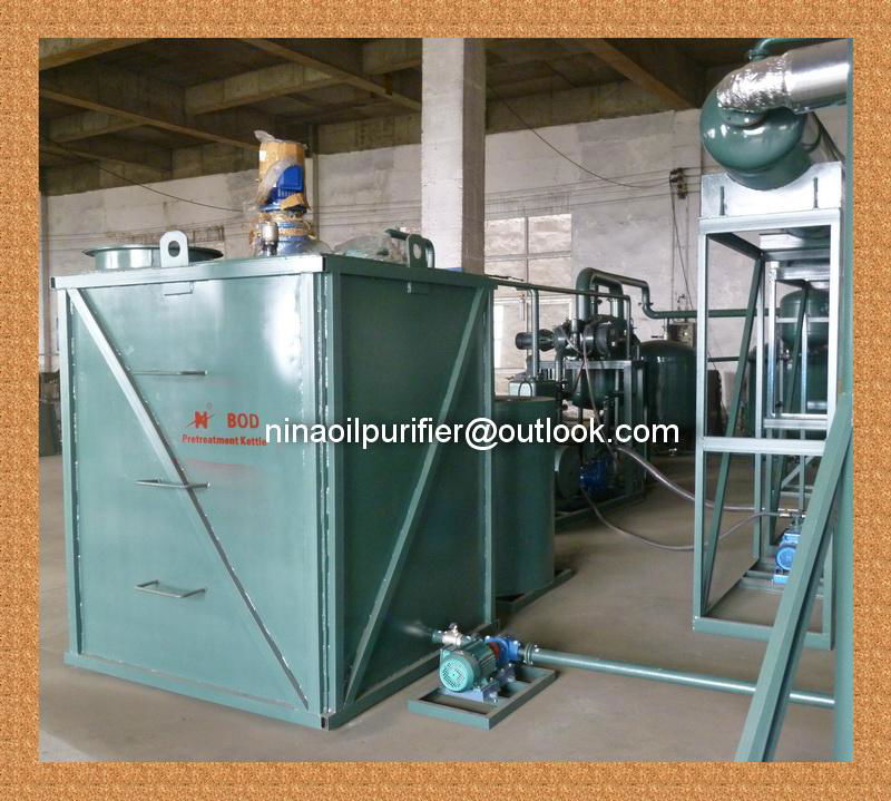 Vacuum Distillation Used Oil Purifier 4