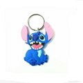 cartoon figure designed pvc key chain