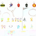 cartoon figure designed pvc key chain for daily use 3