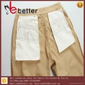 P/C65/35 45x45 110x76 58/59"bleached fabric pants pockets 3