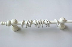 Decorative Sliding Wooden Curtain Rod