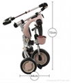 new design foldable 4 in 1 baby tricycle 1